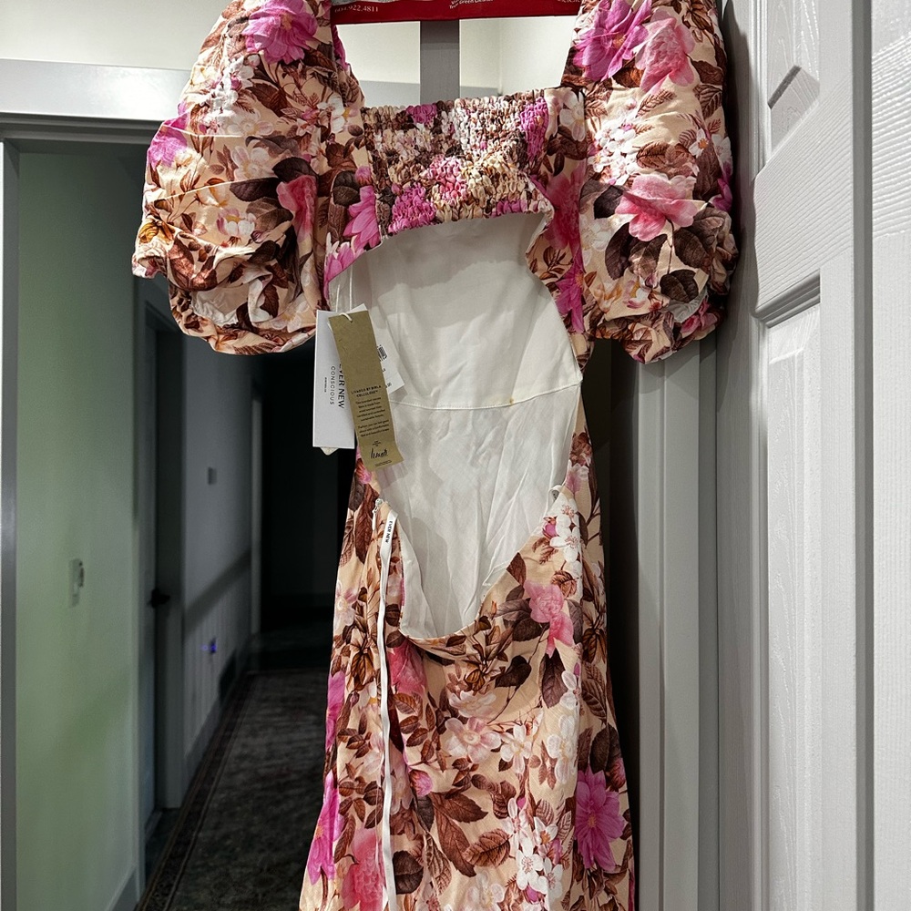 Floral Puff Sleeve Dress